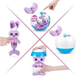 Інтерактивний ігровий набір Pets & Robo Alive серії "Furmaids" S1 Кролик Старлет (9555B) - мініатюра 5