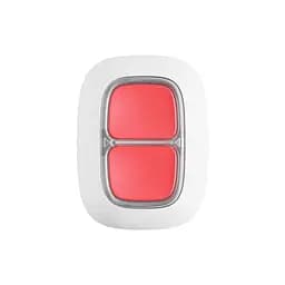 Тривожна кнопка Ajax DoubleButton біла (26-00013)