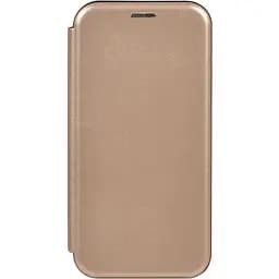 Чохол-книжка Toto Book Rounded Leather Case Apple iPhone 11 Gold - мініатюра 2