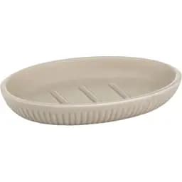 Мыльница Kela Adele 13.5х9.5х2 см серая (23738)