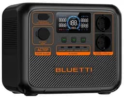 Зарядна станція Bluetti AC70P 864Wh 1000W - мініатюра 2