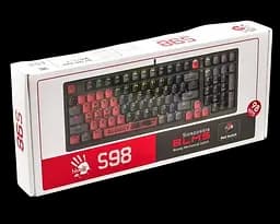 Клавіатура A4Tech Bloody S98 Sports RGB Red Black