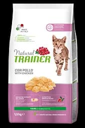 Сухий корм Trainer Natural Super Young Cat корм для молодих котів 1.5 кг.