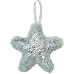 Зірка Yes! Fun пухнаста з декором 16x16 см ментолова (973539)