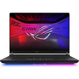 Ноутбук Ігровий ASUS ROG Strix SCAR 16 G635LX з процесором Intel Core Ultra 9 275HX pana la 5.4GHz, 16", 2.5K WQXGA, Mini LED, 240Hz, G-Sync, 64GB DDR5, 2TB SSD, 2TB SSD, GDDR7, Windows 11 Pro, Off чорний - мініатюра 3