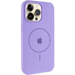 Чохол Epik Silicone Case Full Protective AA V2 with MagSafe для Apple iPhone 12 Pro/12, 6.1 Бузковий/Dasheen