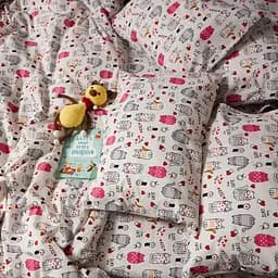 Набір наволочок Moon&Star Бязь Gold Люкс Cute Cats 60х60 см 2 шт - мініатюра 4