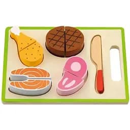 Набір іграшок Пікнік Viga Toys 50980 Дерев'яні іграшки продукти