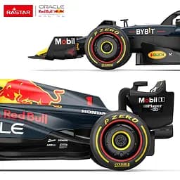 Машинка конструктор на керуванні Oracle Red Bull Racing RB19 темно-синій RASTAR 1:16 - мініатюра 5