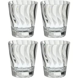 Склянки J-line з пластика 425 мл 4 шт. прозорі (54260)