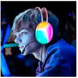 Навушники ігрові Hoco W109 Plus Rich channel gaming headphones RGB 6942007609029 - мініатюра 8
