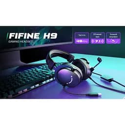Навушники Fifine чорні (H9) - мініатюра 13