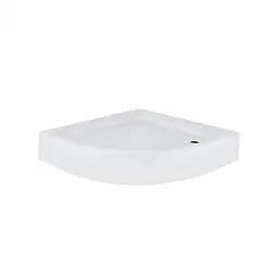Душевая кабина Lidz Latwa SC80x80.SAT.LOW.GR, стекло тонированное 4 мм + поддон Kupala - мініатюра 4