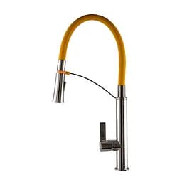 Змішувач для кухні Topaz Sardinia TS 8817-H23-Y-S Жовтий