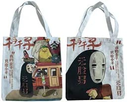 Шопер эко-сумка Унесённые призраками Spirited Away 36 х 39 см двухсторонний