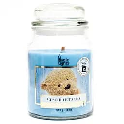 Ароматична свічка Devilon Magic Lights аромат тальк та мускус (90072)