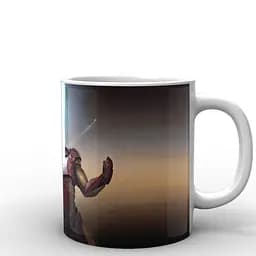 Кухоль GeekLand Залізна Людина Iron Man фан арт IM.02.033.646 330 мл білий