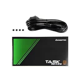 БЖ 600W Chieftec TASK TPS-600S, 120 mm, 80+ Bronze Retail Box - мініатюра 5