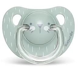 Пустушка анатомічна Suavinex Hygge Затишні історії, 6-18 міс., бірюзовий (306565)