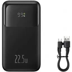 Зовнішній акумулятор Baseus Comet Series 20000mAh 22.5W 2024 чорний PPMD020101 - мініатюра 6