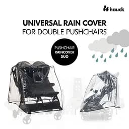 Дощовик Hauck Pushchair Raincover Duo (55081-6) - мініатюра 2