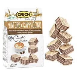 Вафлі Crich Cappuccino з капучіно 250 г