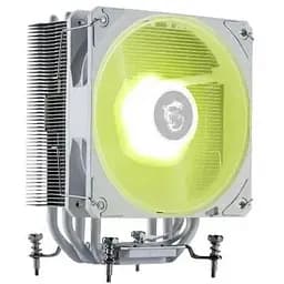 Кулер для процесора MSI MAG COREFROZR AA13 білий алюміній/мідь 1x120 мм ARGB для Intel 1851/1700/1200/115x AMD AM5/AM4