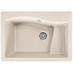 Мийка кухонна Valetti 70N гранітна 710х490 мм бежева