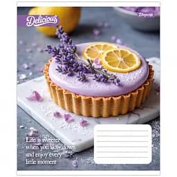 Набір зошитів 1 Вересня Cake А5 18 аркушів у клітинку 25 шт. (769138) - мініатюра 4