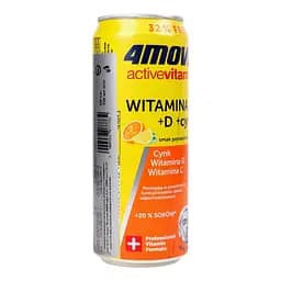 Вітаміни та мінерали 4move Active Vitamin Vitamins C+D+Zink Апельсин 330 мл - мініатюра 4