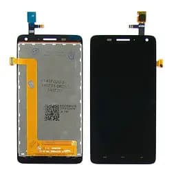 Дисплей для Lenovo S660 с черным тачскрином