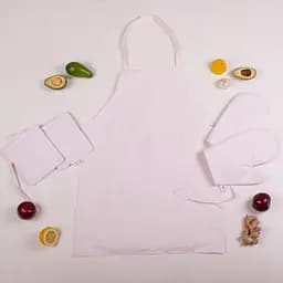 Набір MirSon 11-2409 Elma: прихватки, 2 шт., рукавиці, 2 шт., фартух, світло-рожевий (2200006752639)