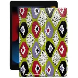 Чехол StatusCASE из экокожи для планшета Apple iPad 10.2 2021 (a2602) Камни-цветные