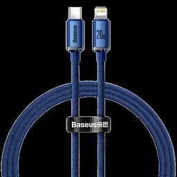 Кабель Baseus Crystal Shine Type-C to Lightning 20W 1.2 м Синий (CAJY000203)