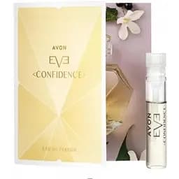 Открытка с пробным образцом парфюмерная вода Avon Confidence для Нее 0.6 мл