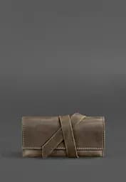 Кожаный кисет для табака 1.0 темно-коричневый