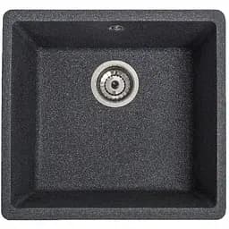 Гранітна кухонна мийка Romzha Mira U-400 Grafit (201) під стільницю