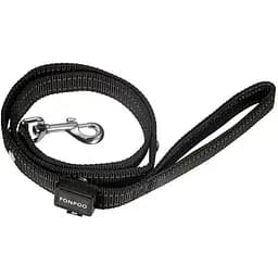 Повідець для собаки Fonpoo FP8002 безпечний з LED-підсвічуванням чорний