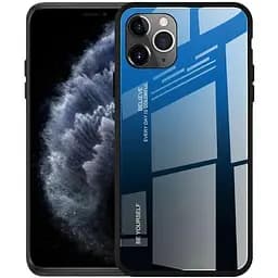 Чехол бампер Primolux Gradient Glass для Apple iPhone 11 Pro Blue
