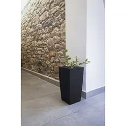 Вазон Plastkon Eliot Stone 25x46 см антрацит - мініатюра 4