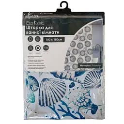 Шторка для ванної кімнати Eco Fabric Море 180*180 см (EF-1802-B)