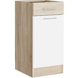 Кухонний модуль нижній із ящиком Еверест Еко 400 дуб сонома/німфея альба 40х46х82 см (DTM-071045)