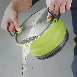 Набір посуду GSI Outdoors Escape 3l Pot + Frypan (1099-50236) - мініатюра 4