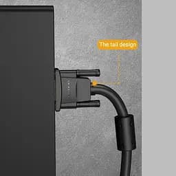 Кабель VGA 15M-15M, 20.0 м, з ферритами, чорний Vention - мініатюра 5