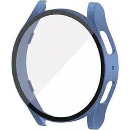 Чохол-накладка DK CDK Пластик Soft-Touch Glass Full Cover для Samsung Watch4 (R870 / R875)44mm (015087) (dark