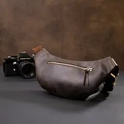 Чоловіча сумка GRANDE PELLE 30х13,5х7 см sum0020127 - мініатюра 14