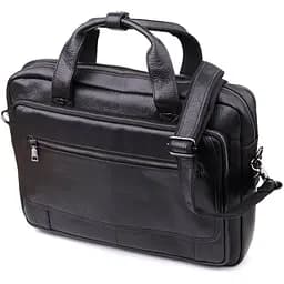 Місткий портфель для чоловіків з натуральної шкіри Vintage 42х30,5х11 см sum0028981