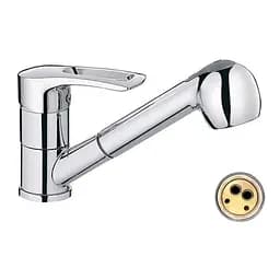 Змішувач для кухні Haiba HAMAN 014 з висувною лійкою (HB0160)