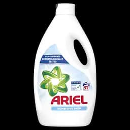 Жидкий стиральный порошок Ariel Для чувствительной кожи, для белых и цветных тканей, 2,86 л