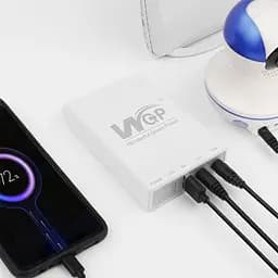 Джерело безперебійного живлення Mini UPS WGP UPS103C 16000mAh 5V/12V/12V, Li-ion 4*4Ah, для роутера та оптичного терміналу (42-00248) - мініатюра 9